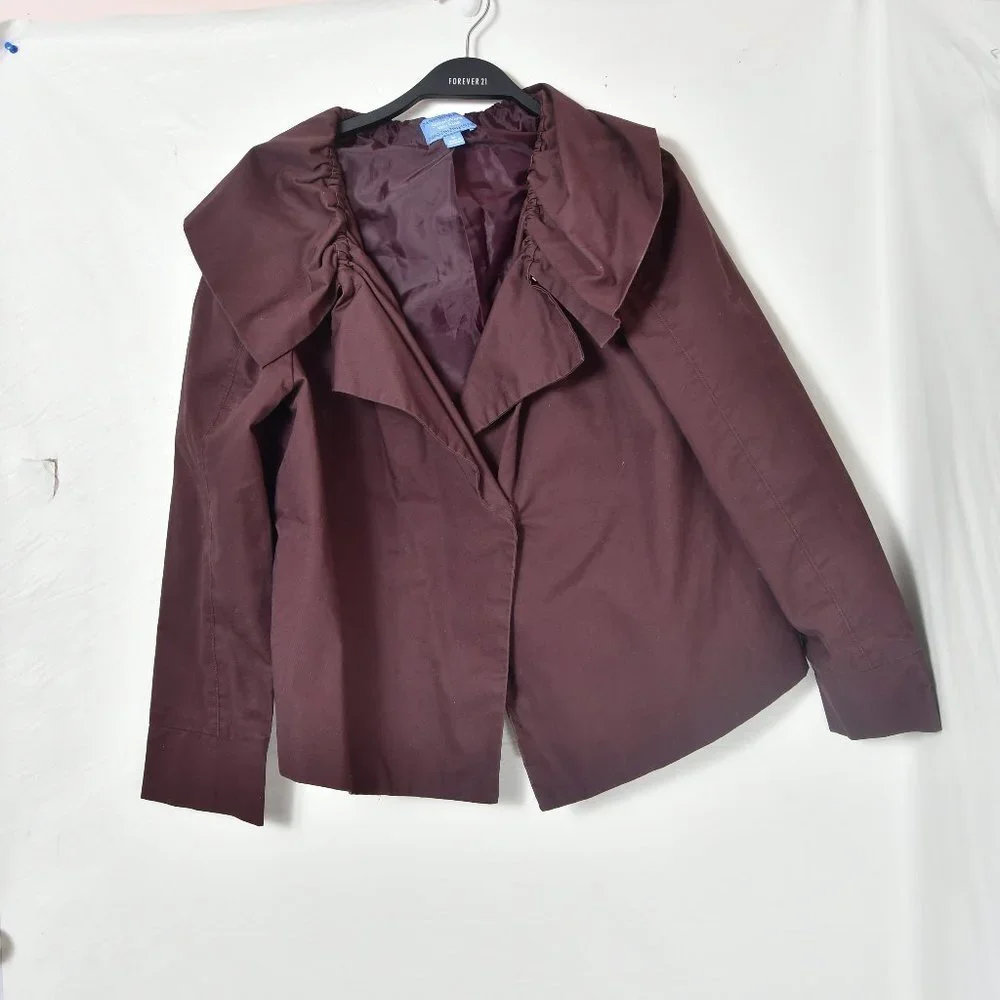 Vera Wang Misses Urban Montage Jacket Size M
